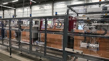 Lantech Multi Format Case Erector MFC Modular Tape with 4 Blank Magazines for 4 Footprints