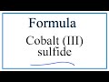 Cobalt and Ionic Compounds Concepts