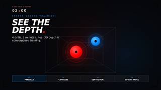 Depth Perception Precision 4-Drill 3D Vision Training Protocol