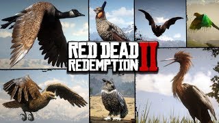 Playing as ALL BIRDS in Red Dead Redemption 2 PC screenshot 5