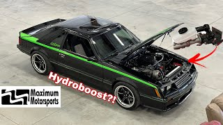 HYDROBOOST In A FOXBODY With A SBF?! Maximum MotorSports Hydroboost swap kit