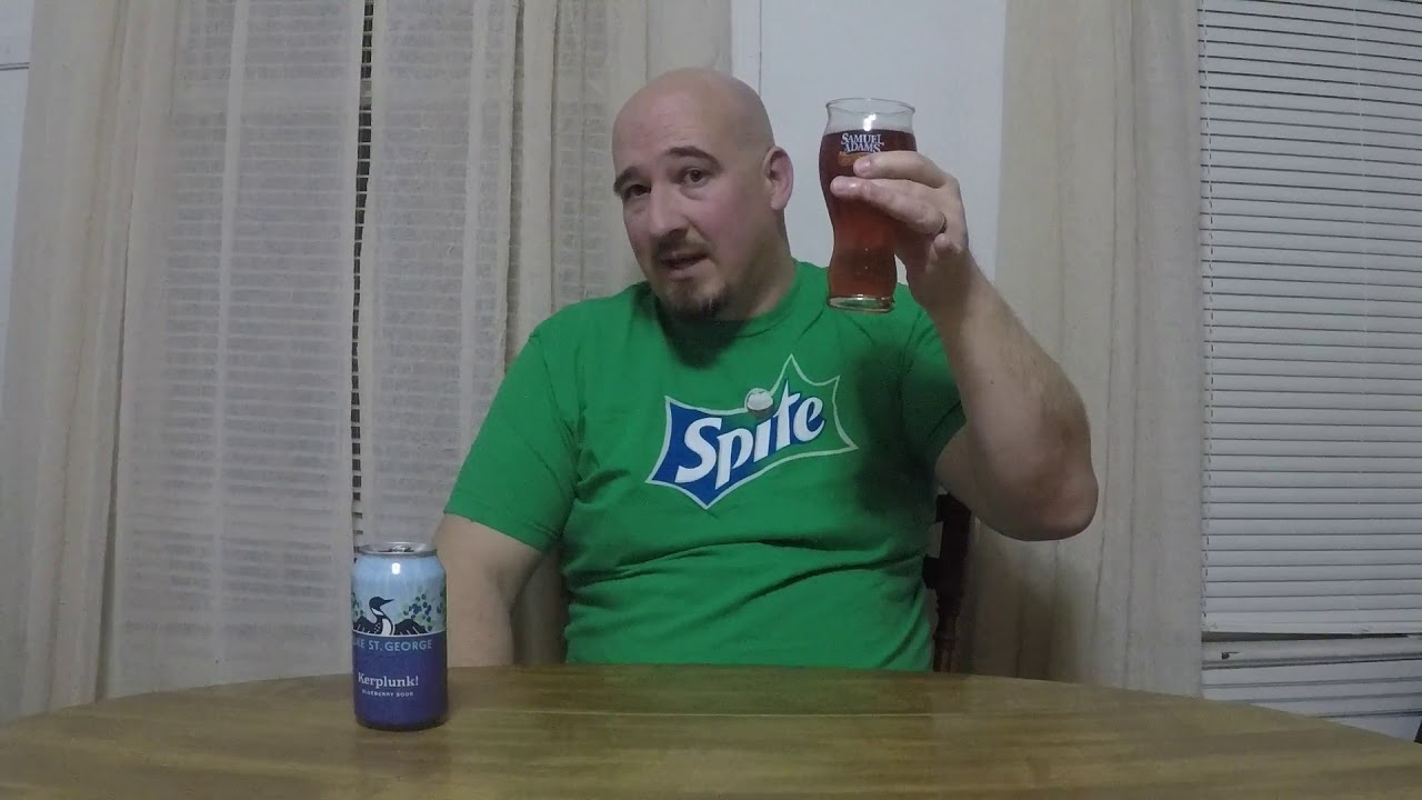 Lake St  George Brewing Kerplunk! blueberry sour beer review