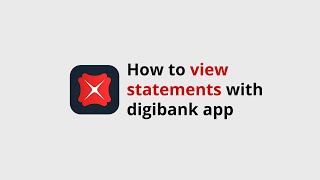 DBS digibank app – How to view eStatements screenshot 3