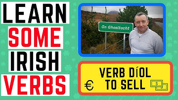 Learn Irish Verbs - Díol To Sell