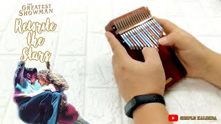 Download Lagu Rewrite The Stars Ost The Greatest Showman ||•Kalimba Easy Tutorial•|| MP3