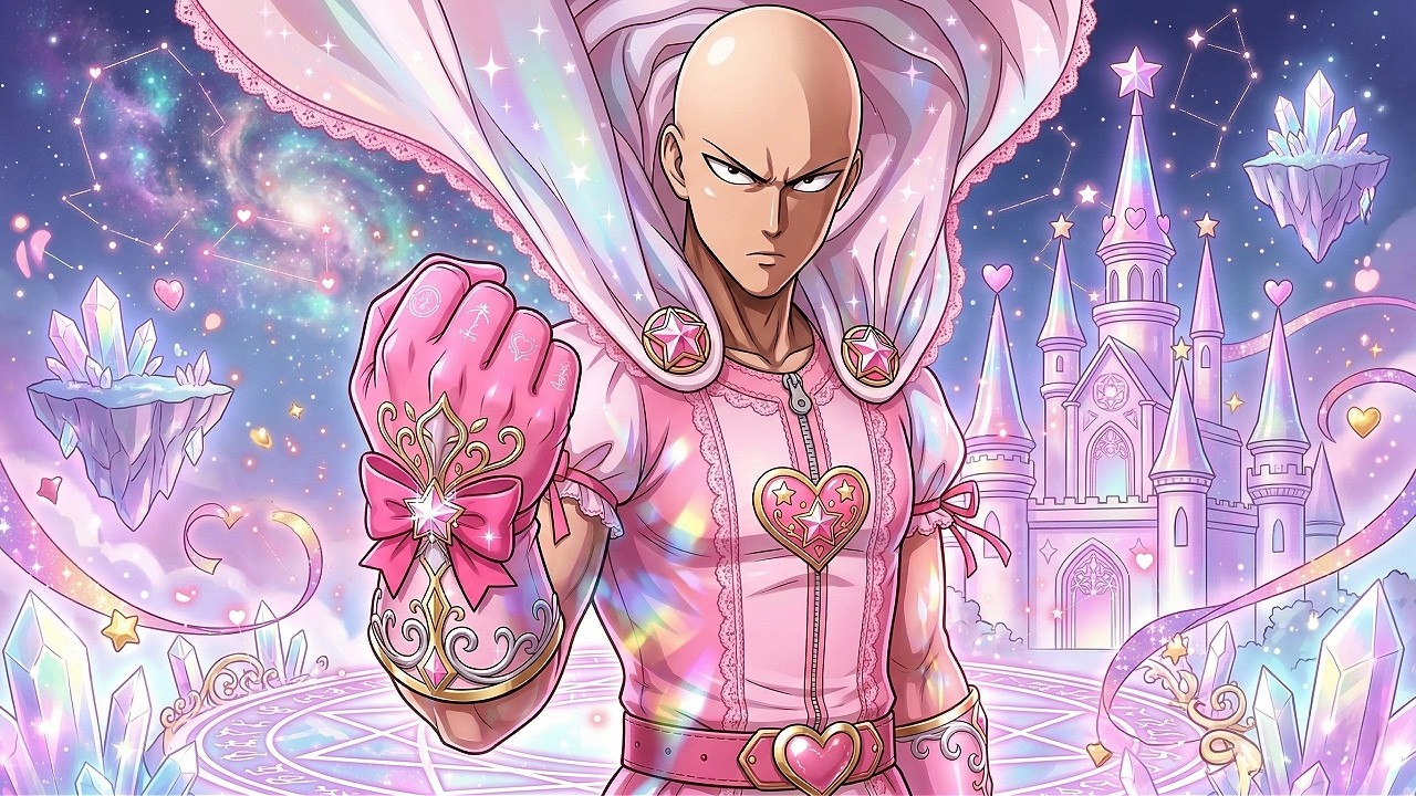 원펀맨 OST - THE HERO!! (마법소녀 remix.)