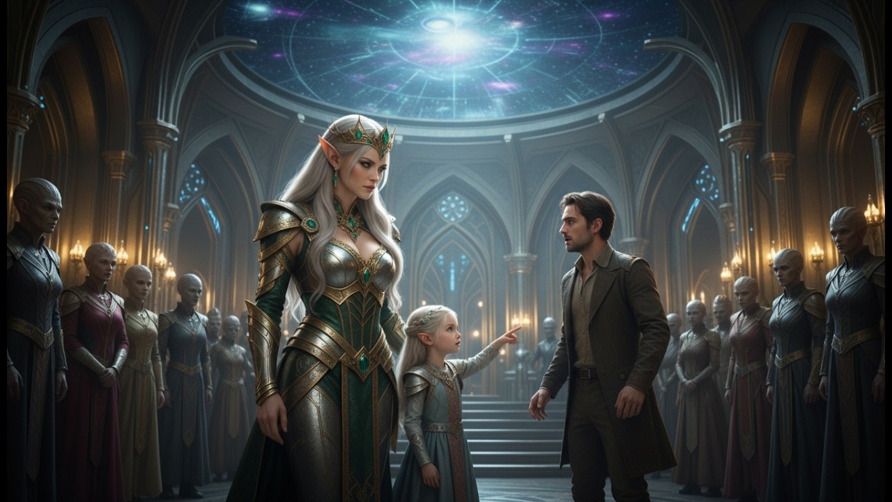 Die kleine Alienprinzessin zeigte auf mich – „Mama … er ist es.“ Stille im| HFY | HFY Reddit Stories