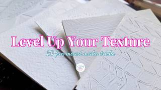 10 Easy Texture Techniques Using Simple Tools