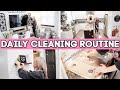 DAILY CLEANING ROUTINE // Clean With Me // Winter 2021