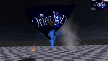 OrionX3D Engine VR - Instanced Particles & Compute Shader Cloth Test 2 - Experimental.