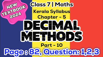 class 7 maths chapter 5 decimal methods page 82 question 1 2 3 kerala syllabus scert part 10
