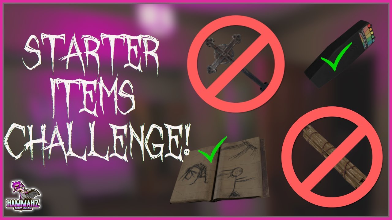 STARTER ITEMS CHALLENGE On Willow! Phasmophobia YouTube