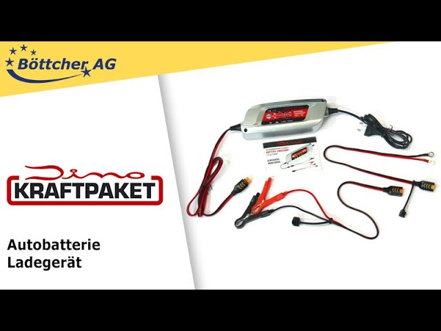 Autobatterie Ladegerät Dino Kraftpaket,video