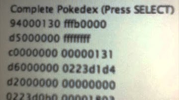 Pokemon white action replay codes
