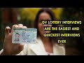 #DVLOTTERY INTERVIEWS ARE THE EASIEST: Learn how to get your visa
