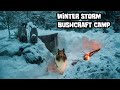 Overnight Winter Storm Bushcraft Camp