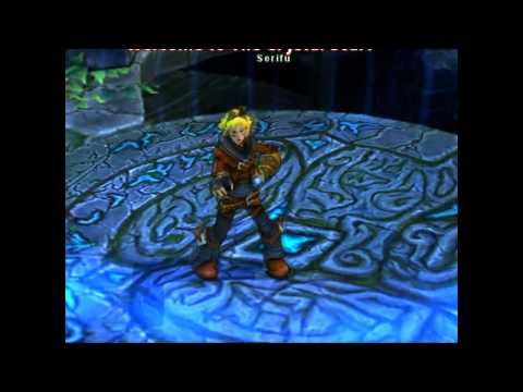 Ezreal dance (Classic skin)