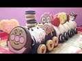 アンパンマンの電車ケーキ の作り方  Train cake easy