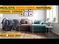 ગુજરાતીમાં Realistic SOFA Fabric Material/Best&Easy Way/3dsMax+Corona/Реалистичный материал SOFA