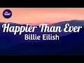 Billie eilish  happier than ever lyricssedmusic