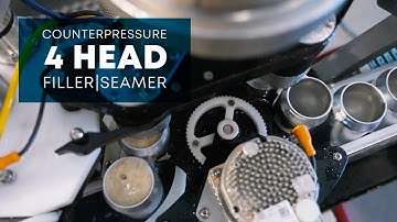 CP-4 Counterpressure Filler/Seamer by American Canning Machines