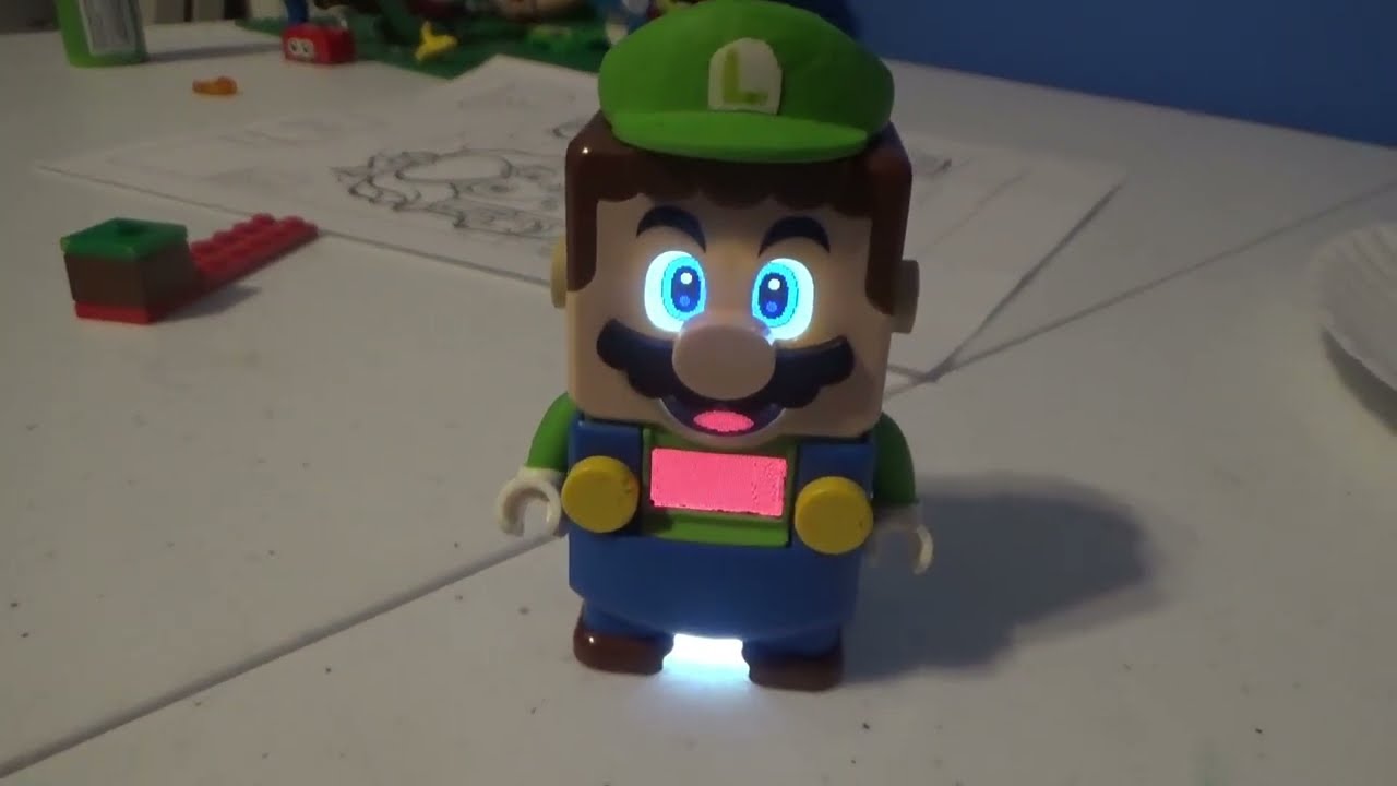 Custom Lego Luigi