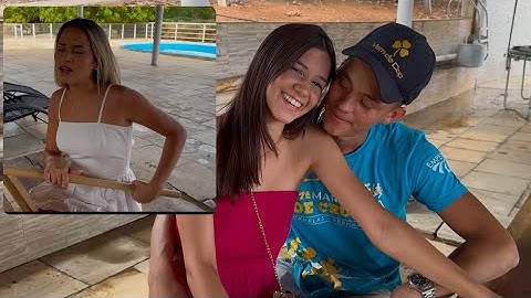 CHICO TROUXE SUA NAMORADA PARA CHÁCARA