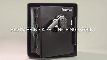 How to Program Your Fingerprint on a Sentry®Safe Fire Safe