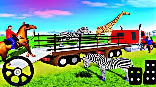 Wild Animal Transport Truck SIM | Animal Transporter 3D Truck Driver - Android Gameplay  screenshot 4