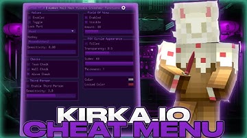 [GREATED] Kirka.io - TOP Cheat Menu | Updated Cheat For KIRKA | Visuals, Aimbot & Many | FREE 100%