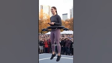 Wow! Waist-mounted drones! A new incredible form of travel! 😱👏