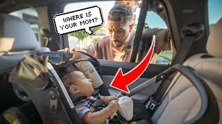 Leaving The Baby ALONE In The Car Prank On Husband! *BAD IDEA*