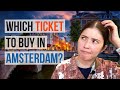 Amsterdam public transport  what ticket to get  iamsterdam card gvb ns amsterdam travel ticket