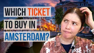 Amsterdam Public Transport | What ticket to get? | iamsterdam card, GVB, NS, Amsterdam Travel Ticket