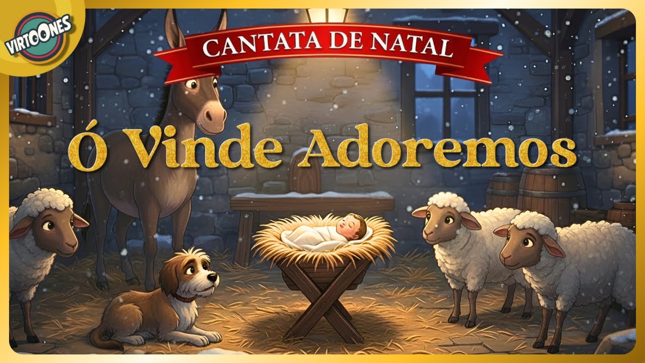 Ó VINDE ADOREMOS | Música de Natal Infantil | Cantata de Natal | Natal 2025