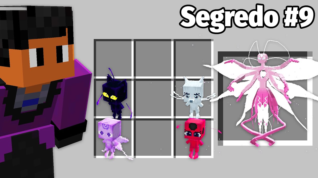 Testei TODOS OS SEGREDOS dos MIRACULOUS no Minecraft
