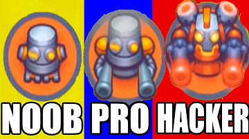 Rush Royale - NOOB vs PRO vs HACKER!