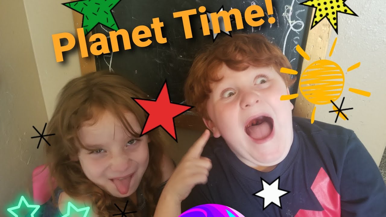 Learning about Planets!! Before going Back to School Video!!
