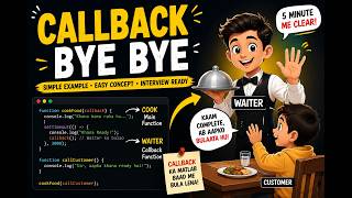 Callback Function 😱 Bye Bye Confusion | JavaScript Interview | Real Life Example (Hindi)