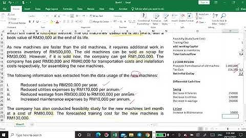 MAF 253: 6.5.2 DIFFERENTIAL CASH FLOW