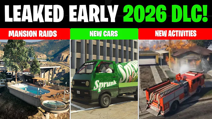 LEAKED UPCOMING GTA ONLINE DLC - Mansion Raids, New Outfits, New Police Cars &amp; Christmas Events