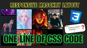 Master Masonry Layout with One Line of CSS Code !