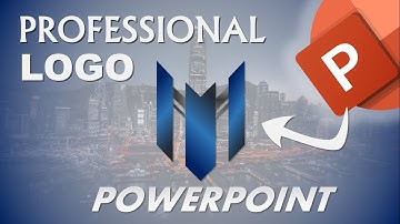 Design Professional "M" Logo on PowerPoint #powerpointtutorial #powerpoint