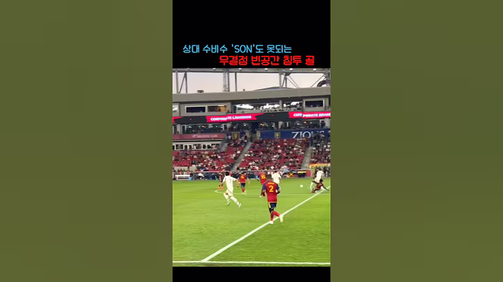 손흥민 지리는 공간 침투 골 ㄷㄷ