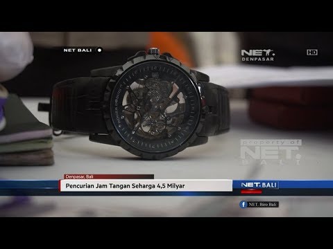 PENCURIAN JAM TANGAN SEHARGA 4,5 MILYAR