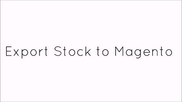 Odoo Magento 2 Connector - Part 3 Export Functions