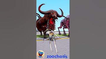 ALL SIZE COMPARISON NEW ZOOCHOSIS MONSTERS ANIMALS FROM SMALL TO BIG in Garry
