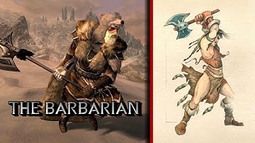 SKYRIM BUILD: THE BARBRIAN - Oblivion Class Restoration Project (Vokrii Edition)