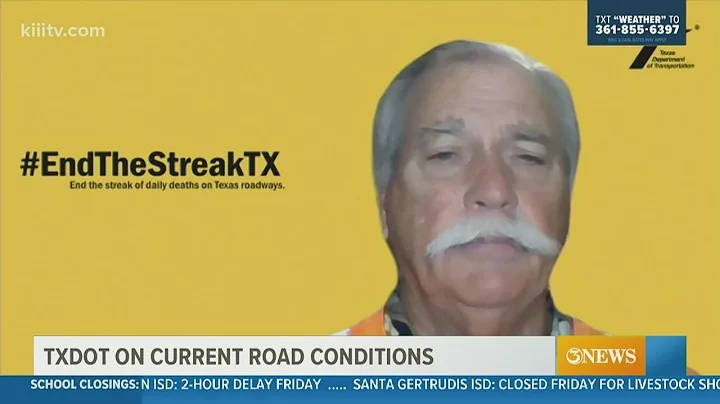 Live interview with Ricky Dailey on road conditions