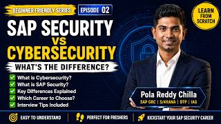 Information SAP Security vs Cybersecurity | What is the Real Difference | Episode 02 Update